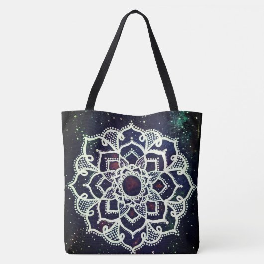 Mandala Tasche (Rückseite)