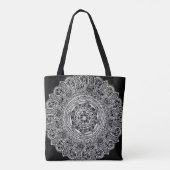 Mandala-Taschentuch Tasche (Rückseite)