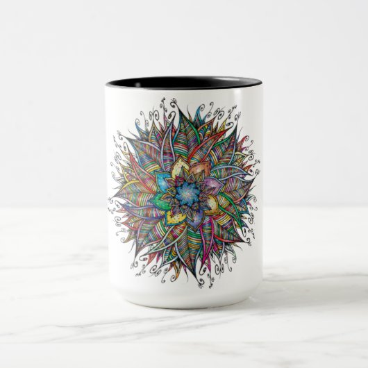Mandala Tasse (Zentrum)