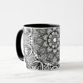 Mandala Tasse (Vorderseite Links)