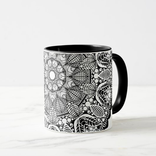Mandala Tasse (VorderseiteRechts)