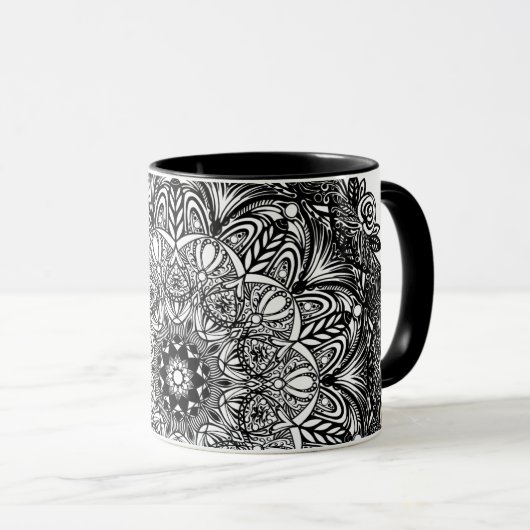 Mandala Tasse (VorderseiteRechts)