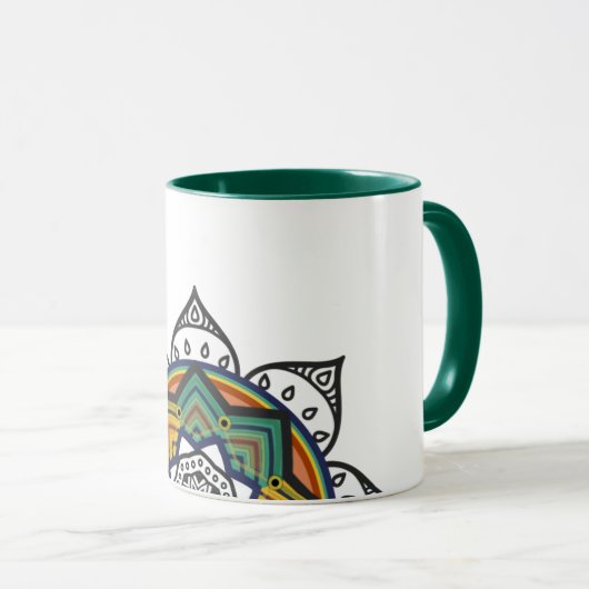 Mandala Tasse (VorderseiteRechts)