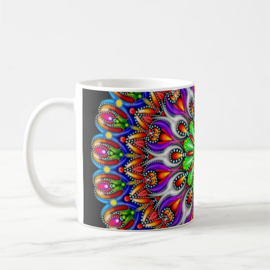 Mandala Tasse 5 (Links)