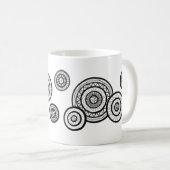 Mandala-Tasse Kaffeetasse (VorderseiteRechts)