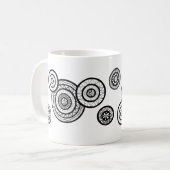Mandala-Tasse Kaffeetasse (Vorderseite Links)
