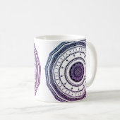 Mandala-Tasse Kaffeetasse (VorderseiteRechts)