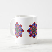 Mandala-Tasse Kaffeetasse (Vorderseite Links)