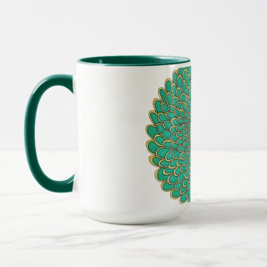 Mandala-Tasse Tasse (Links)