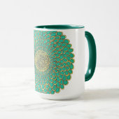 Mandala-Tasse Tasse (VorderseiteRechts)