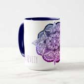 Mandala-Tasse Tasse (Vorderseite Links)