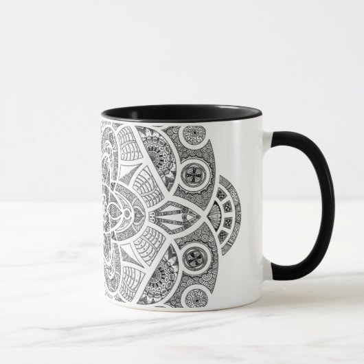 Mandala-Tasse Tasse (Rechts)