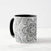 Mandala-Tasse Tasse (Vorderseite Links)