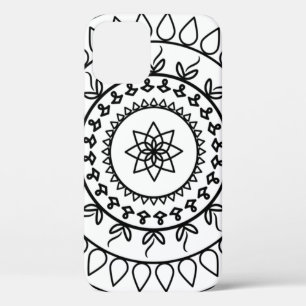 Mandala tattoo spiritueller Kreis Case-Mate iPhone Hülle