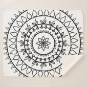 Mandala tattoo spiritueller Kreis Sherpadecke (Vorderseite (Horizontal))