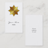 Mandala Telefonnummerkarte (Vorne/Hinten)