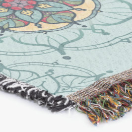 Mandala Throw Blanket Decke