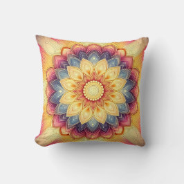 Mandala Throw Pillow Kissen