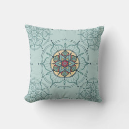 Mandala Throw Pillow Kissen