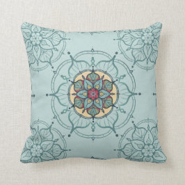 Mandala Throw Pillow Kissen