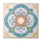 Mandala Tile Pattern Fliese (Vorderseite)
