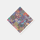 Mandala Tile Pattern Serviette (Ecke)