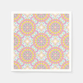 Mandala Tile Pattern Serviette (Vorderseite)