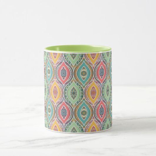 Mandala Tile Pattern Tasse (Zentrum)
