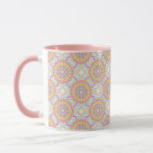 Mandala Tile Pattern Tasse (Links)