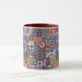 Mandala Tile Pattern Tasse (Zentrum)