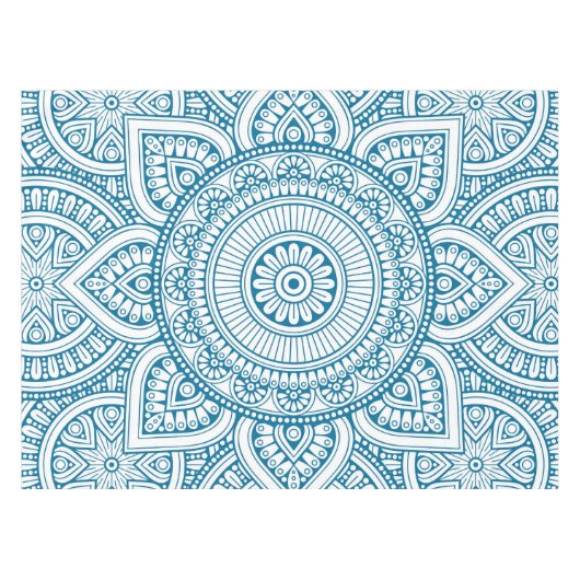 Mandala Tischdecke (Vorderseite (Horizontal))