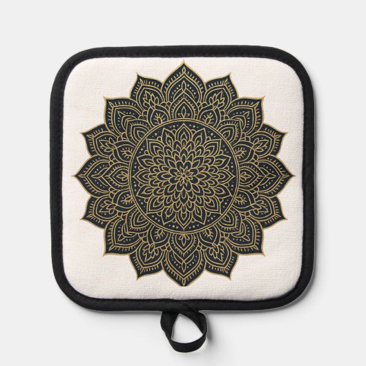 Mandala Topflappen (Vorderseite)