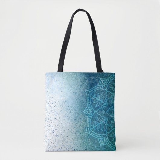 Mandala Tote Bag Tasche (Vorderseite)