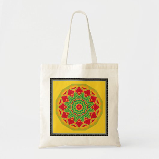 Mandala Tote Bag Tragetasche (Vorne)