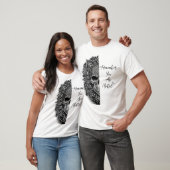 Mandala-Totenkopf T-Shirt (Unisex)