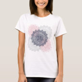 Mandala Tracera Ornament Pattern T - Shirt (Vorderseite)