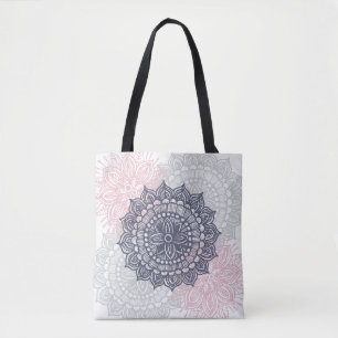Mandala Tracera Ornament Pattern Tote Beutel Tasche