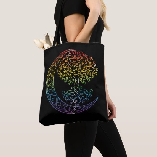 Mandala Tree of Life Tattoo Style Tasche (Von Nahem)