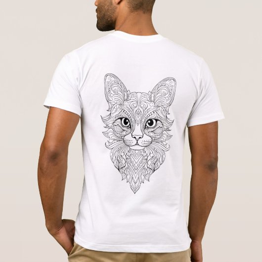 Mandala trending tshirt (Rückseite)