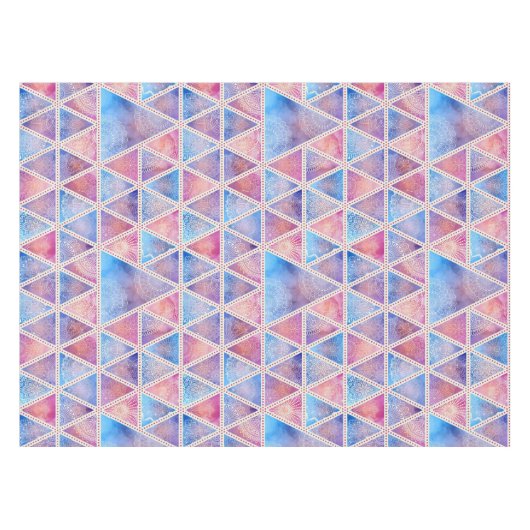 Mandala Triangle Pattern Tischdecke (Vorderseite (Horizontal))