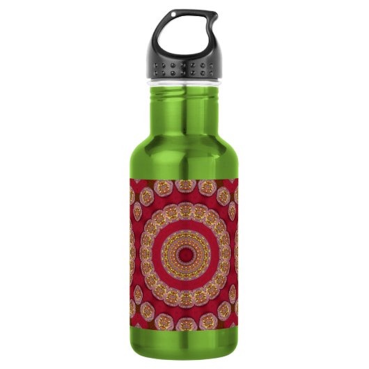 Mandala Trinkflasche (Vorderseite)