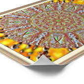 Mandala Trippy Poster (Ecke)