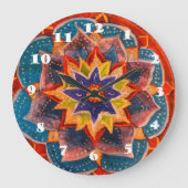 Mandala, Uhr (Vorderseite)