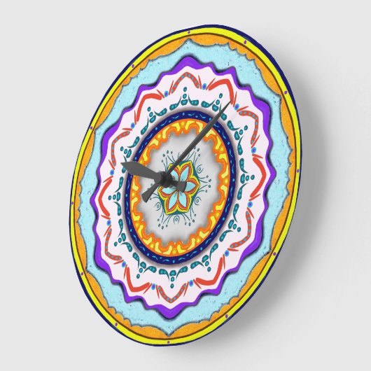 Mandala Uhr (Winkel)