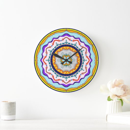 Mandala Uhr (Zuhause)