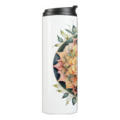 Mandala : Un Oasis de Paz y Tranquilidad Thermosbecher (Nach links gedreht)