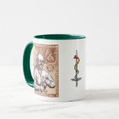 Mandala und Paracelsus Tasse (Vorderseite Links)