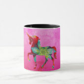 Mandala Unicorn Pink Magic Combo Tasse (Zentrum)