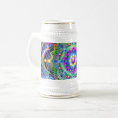 Mandala Universe Colors Bierglas (Vorderseite Links)