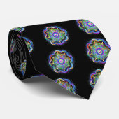 Mandala Universe Colors Krawatte (Gerollt)